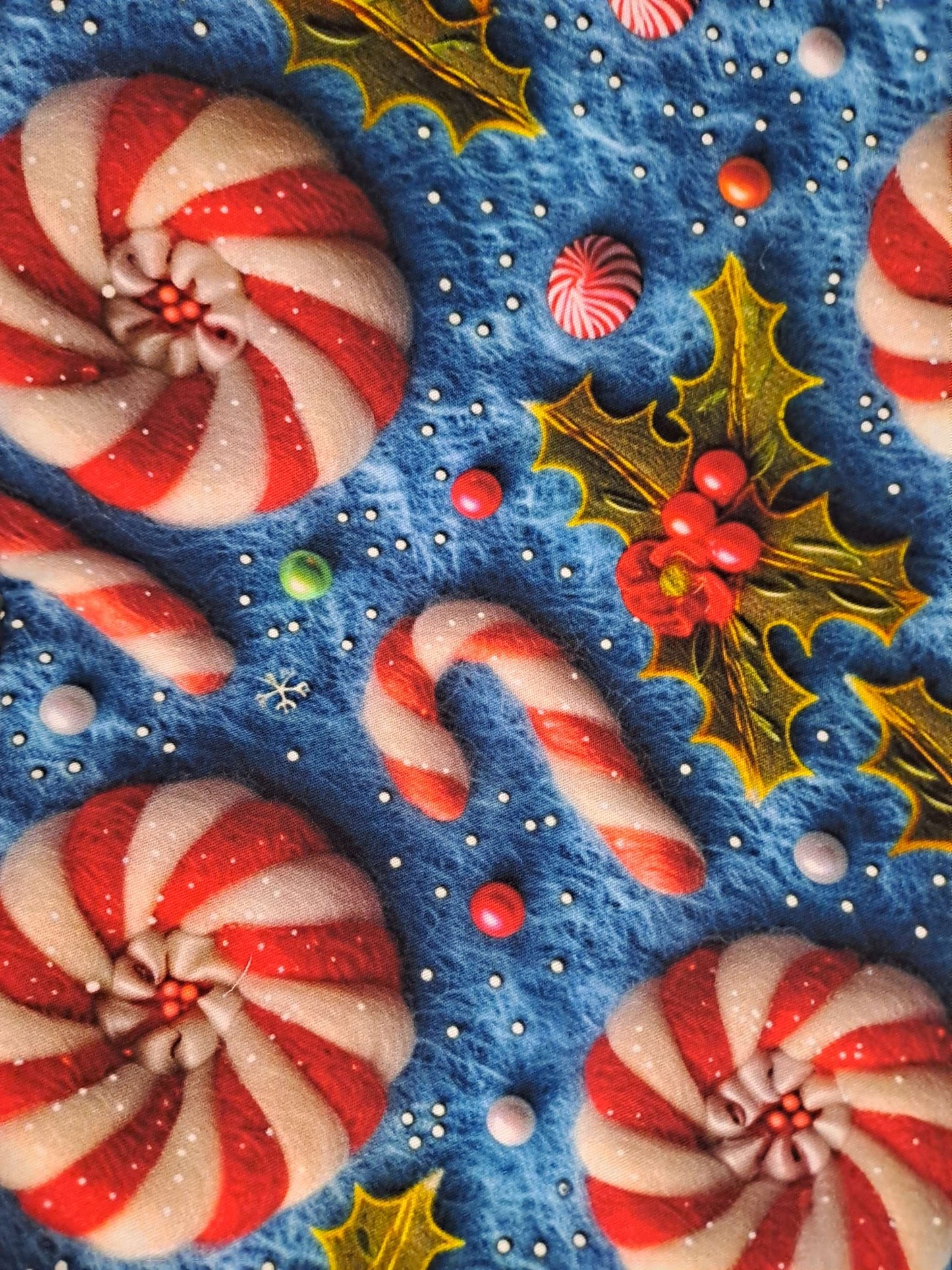 Kwaint Christmas Candy Canes Twill