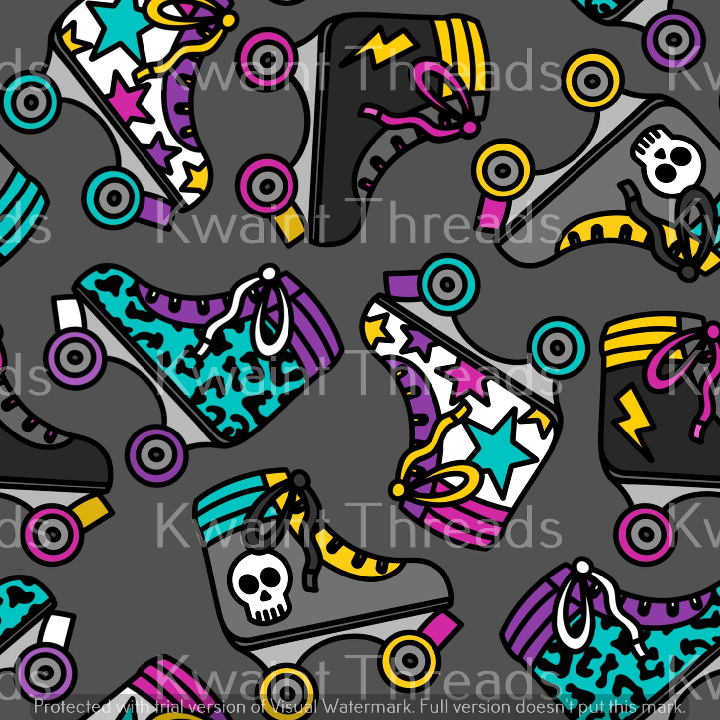 Fabric Mama roller skates On Demand Pre Order