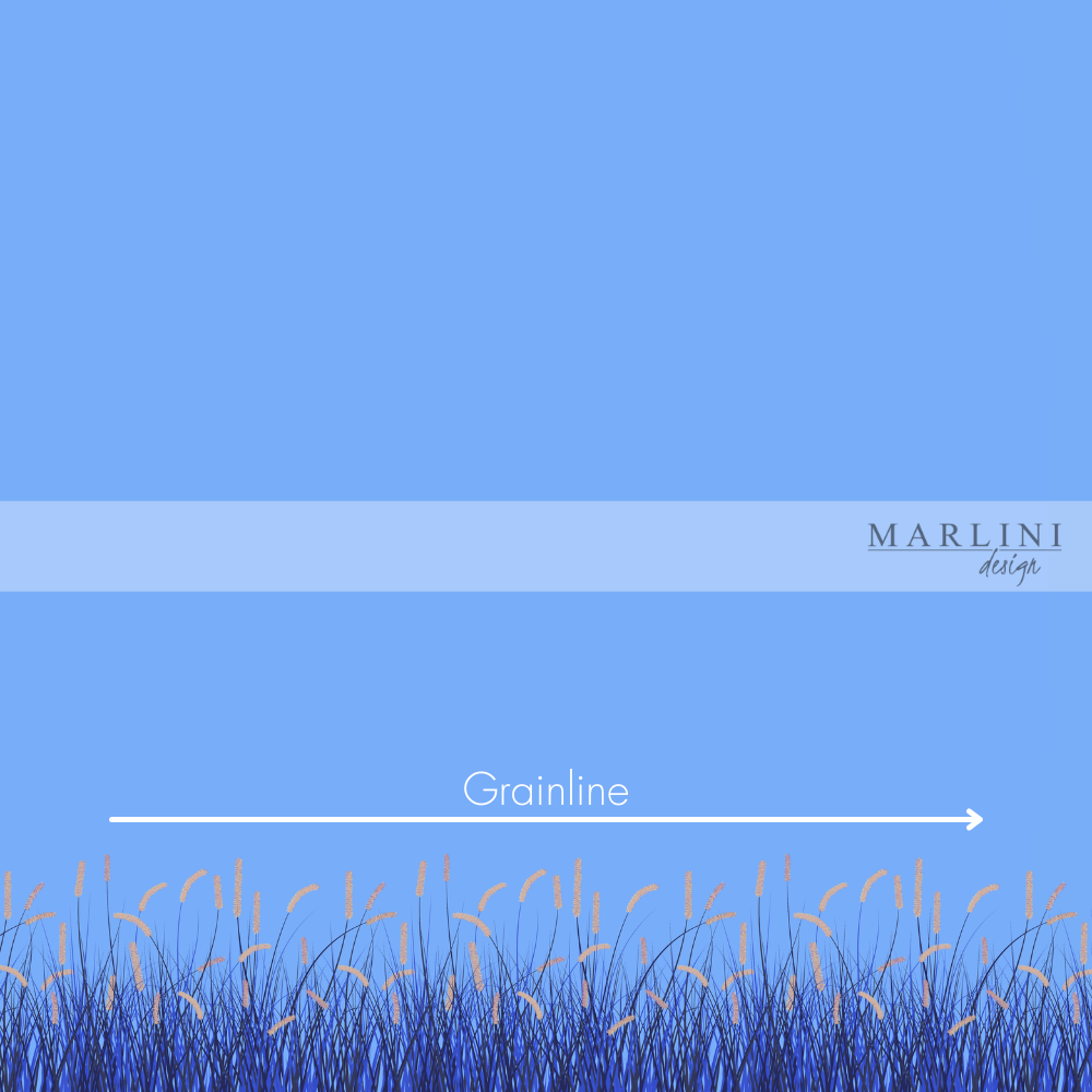 
                      
                        Marlini Wavy Grass Blue Border Print
                      
                    