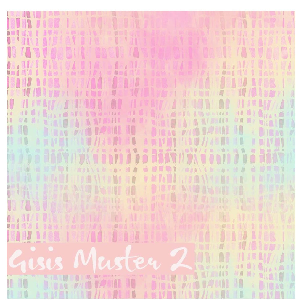 Lillestoff Gisi's Pattern 2 Pink Organic 100% Cotton Woven Fabric Cotton Fabric