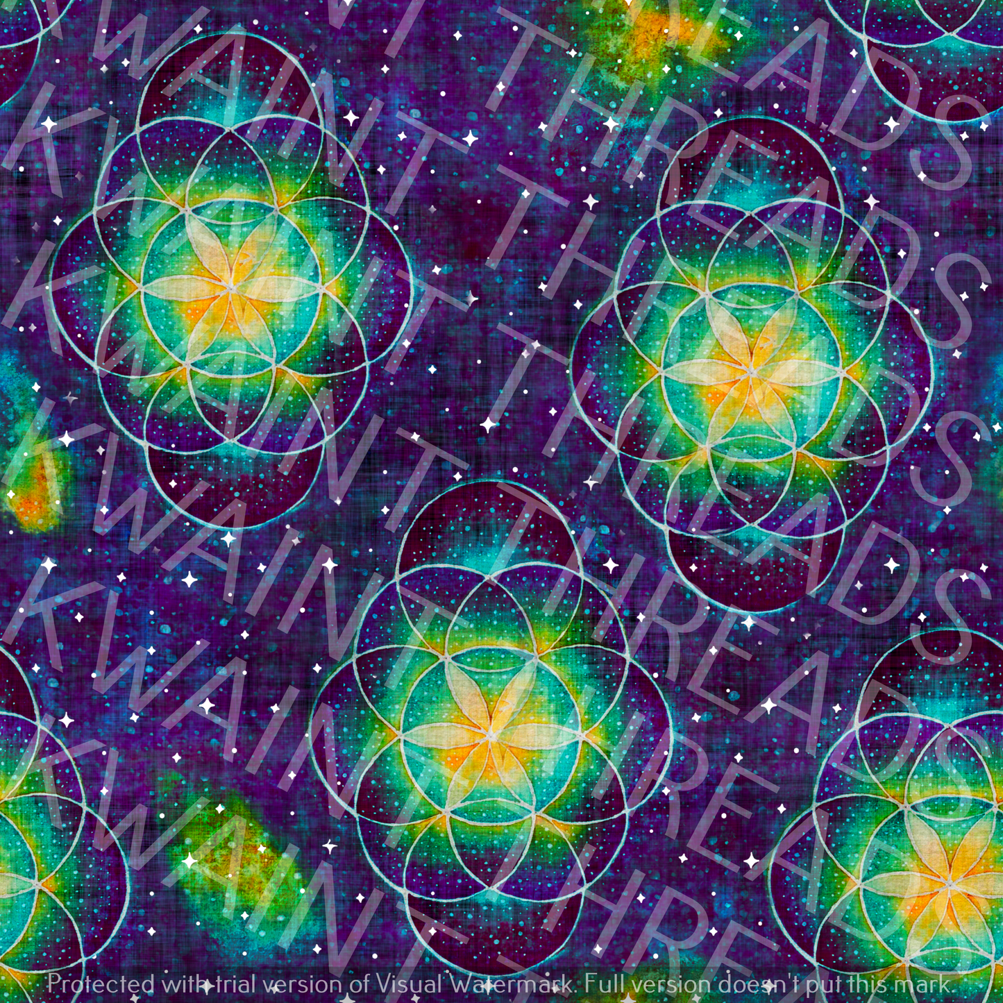 Fabric Mama Mandala Fabric On Demand Pre Order