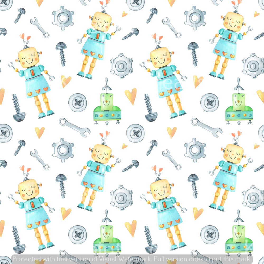 Kwaint Girl and Cat Robot Coord Preorder