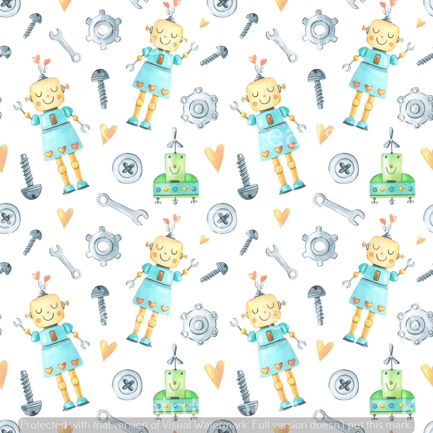 Kwaint Girl and Cat Robot Coord Preorder