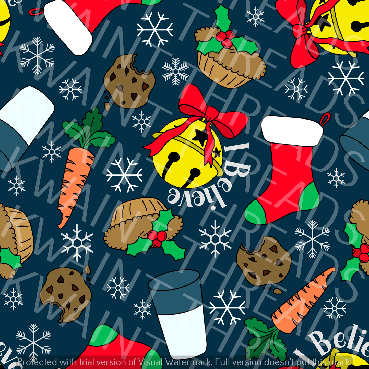 Fabric Mama Christmas Eve Fabric On Demand Pre Order