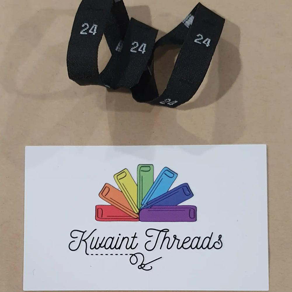 
                      
                        Black Size Labels Sizes 12 to 28 Clothing Tags Sizes Tags
                      
                    