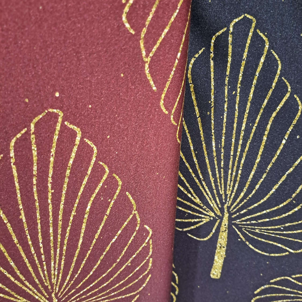 Marlini Tencel Palm Leaves Sundown Lyocell