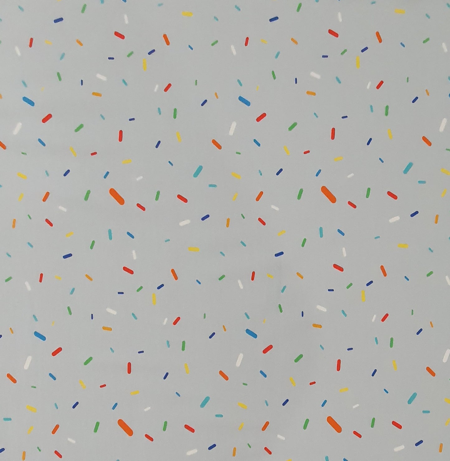 Fabric Mama Coordinate Sprinkles Grey Organic Cotton Lycra Jersey Knit Fa