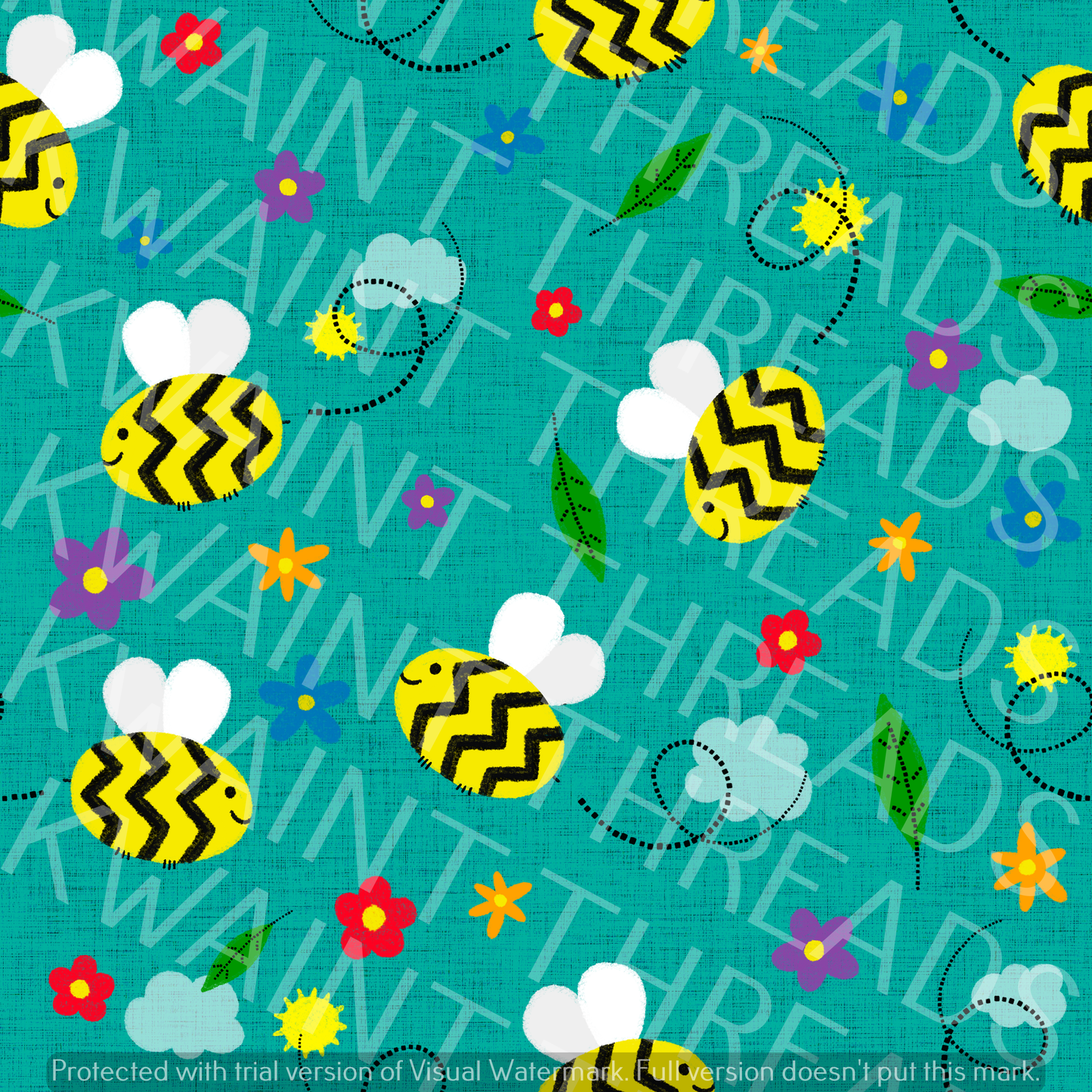 Fabric Mama Busy Bees Bee Fabric On Demand Pre Order