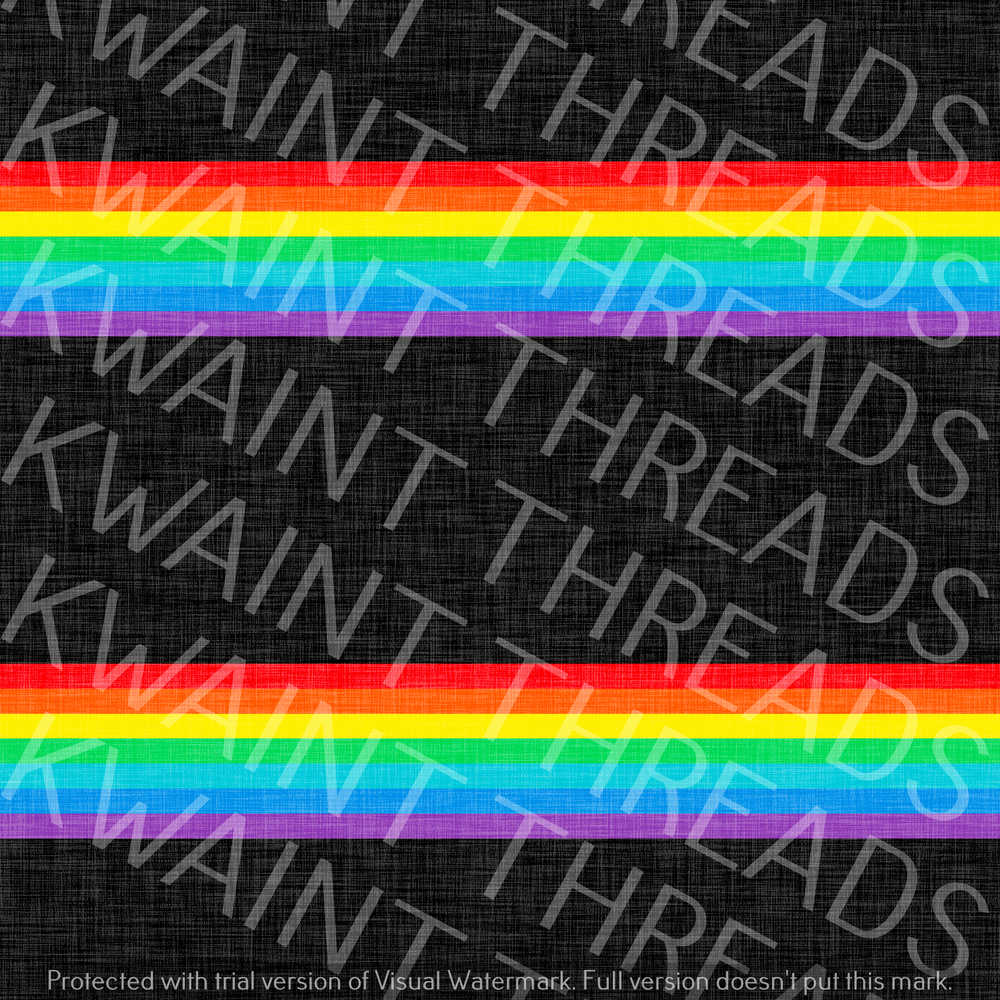 Fabric Mama Rainbow Ribbon Fabric On Demand Pre Order