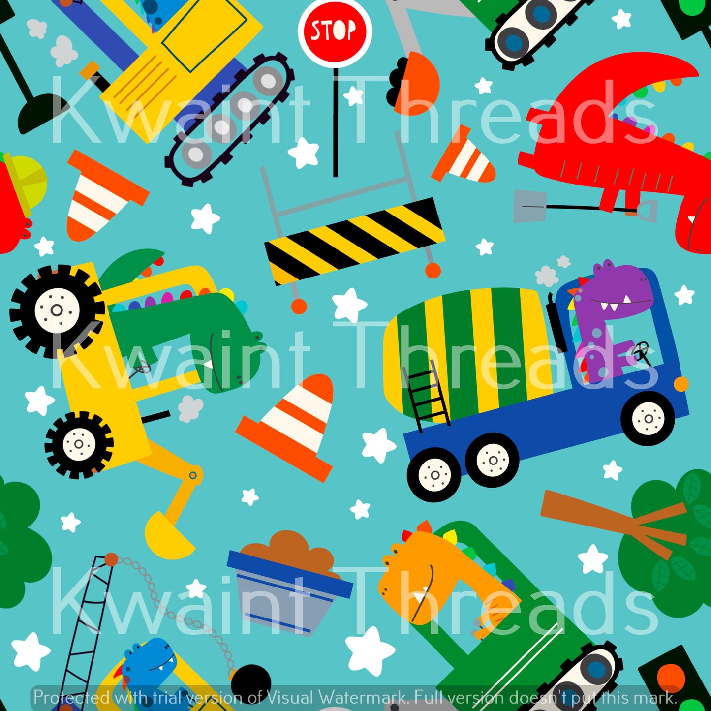 Fabric Mama Dino Diggers Pre order