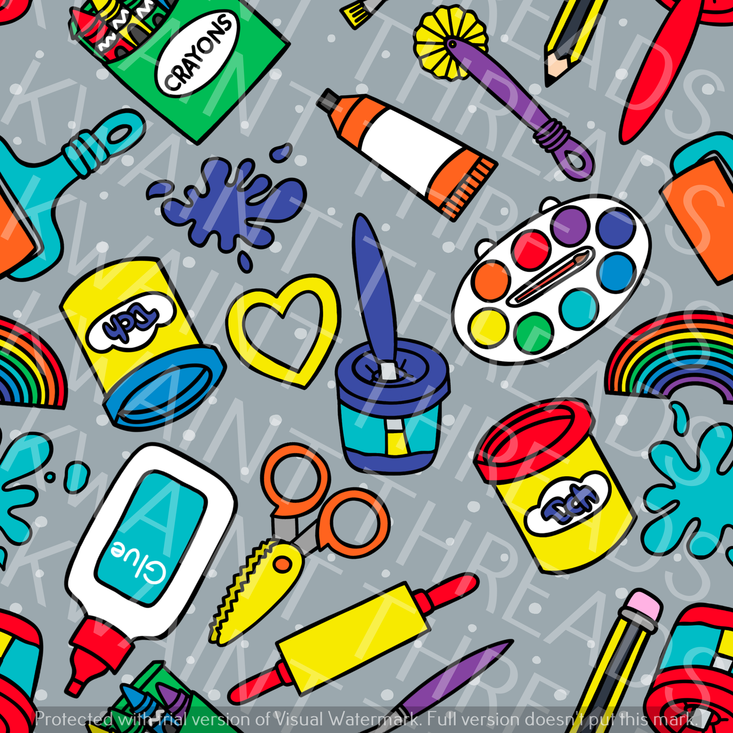Fabric Mama Arty Pants Art Supplies Fabric On Demand Pre Order