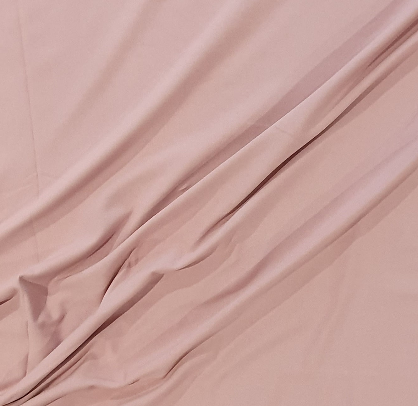 Swafing Dusky Pink Solid Cotton Lycra Fabric Knit Fabric Cotton Jersey