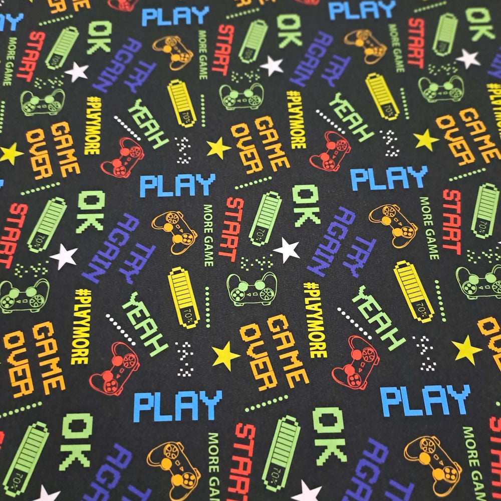 Game Over Organic Cotton Lycra 220gsm