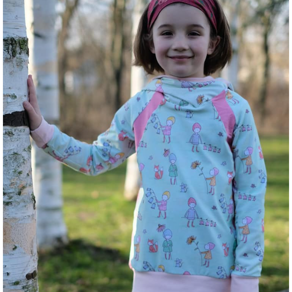
                      
                        Lillestoff Susalabims Flower Children Organic Cotton Lycra French Terry Fabric
                      
                    