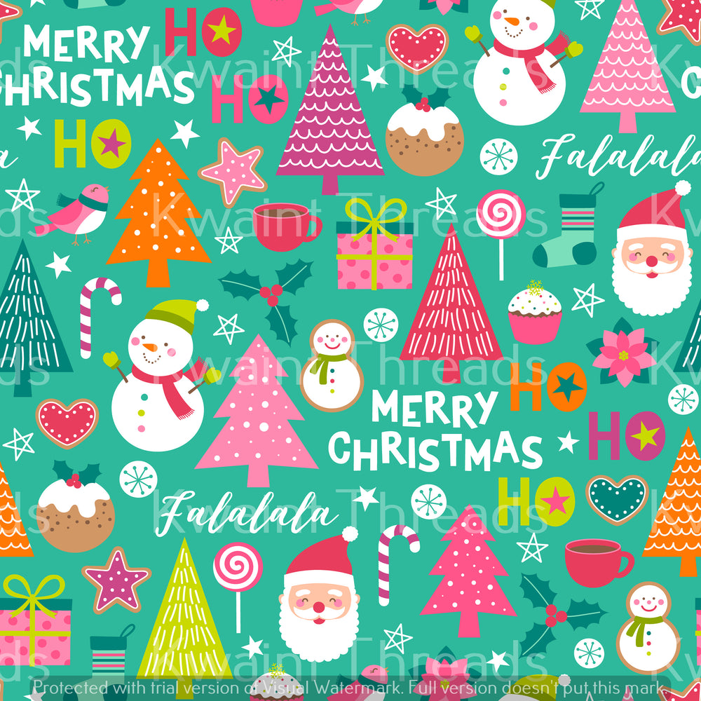 Kwaint Christmas Wrapping Paper Preorder On Demand Printed