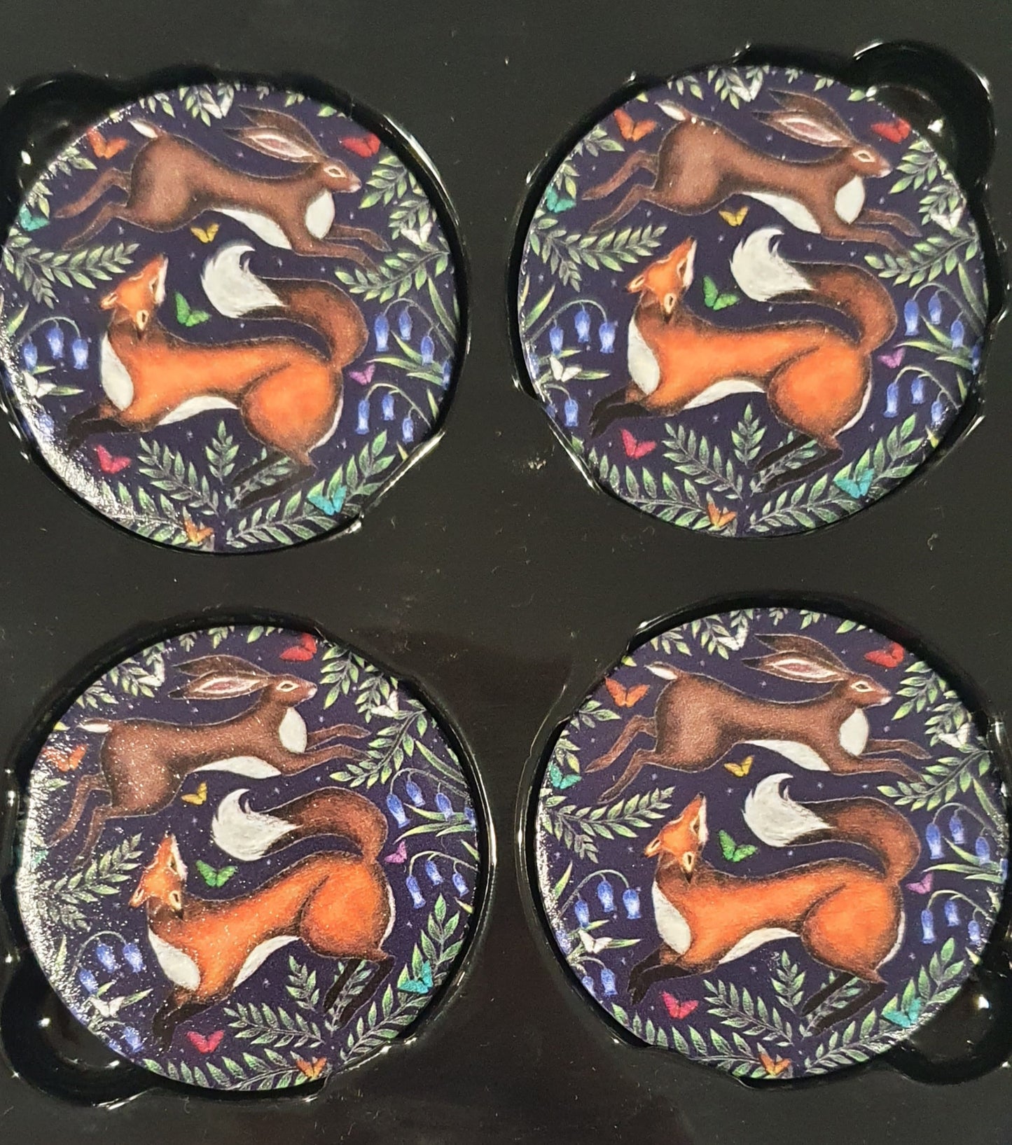 Fox and Hare Pattern Weights by Catherine Rowe Haberdashery Items Sewi
