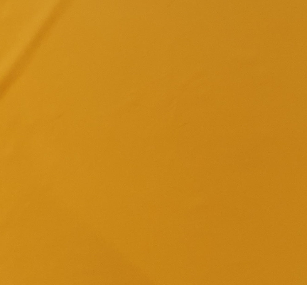 Swafing Mustard Ochre Solid French Terry Fabric Jersey Loopback Knit Fabric
