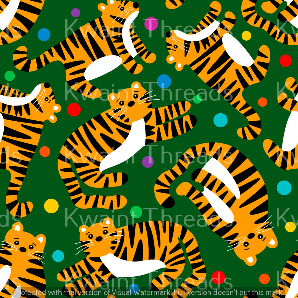 Fabric Mama Tiger Tiger On Demand Pre Order