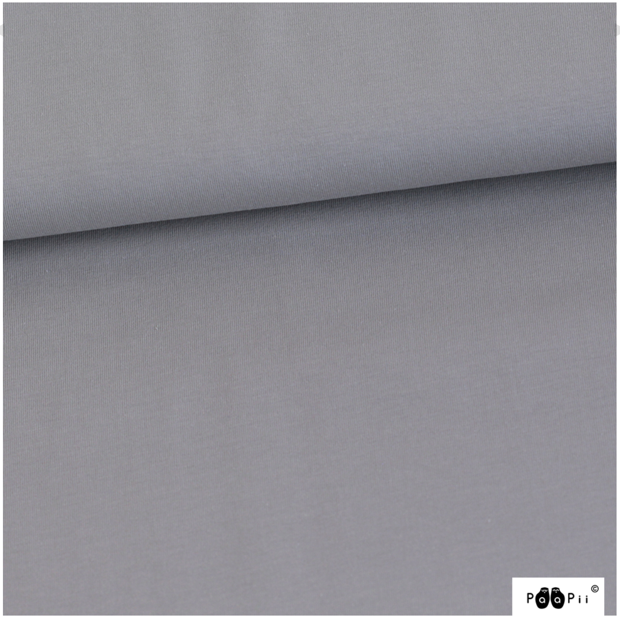 PaaPii Grey Solid Organic French Terry