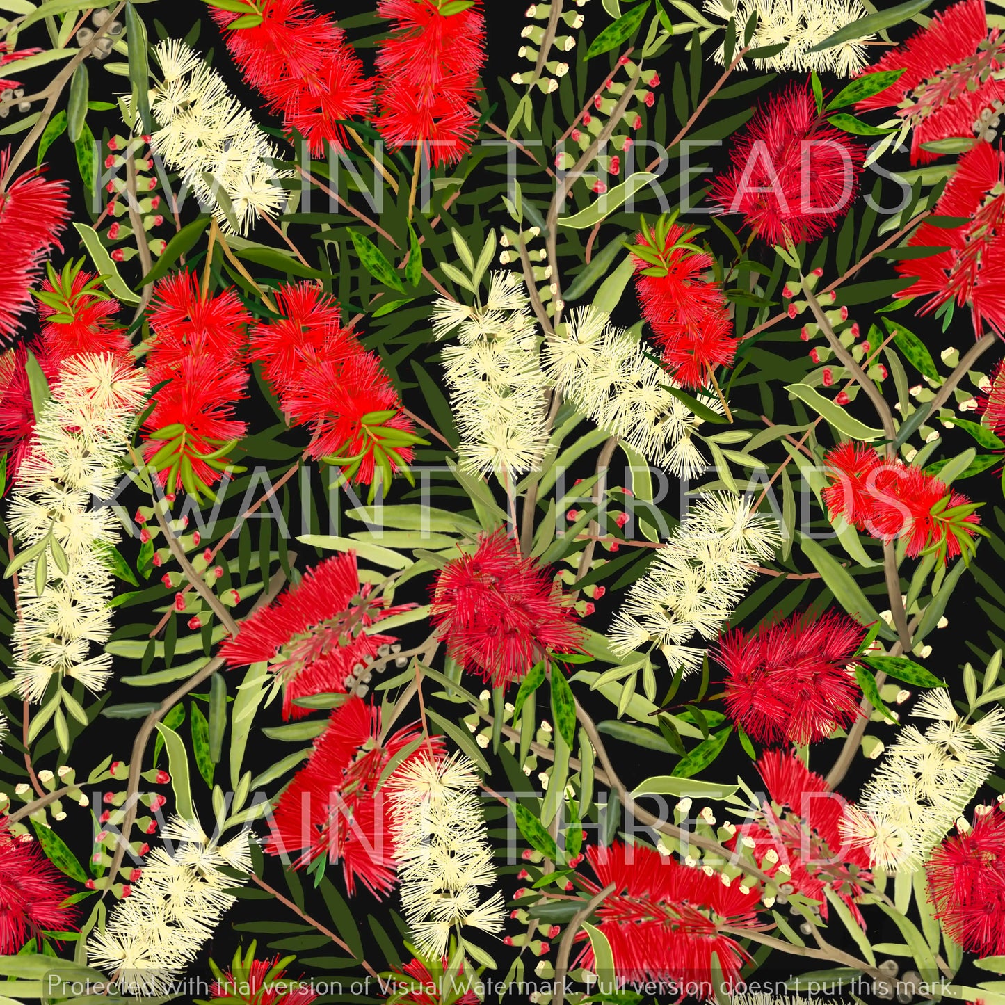 Etched Red and Gold Banksia Preorder