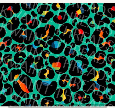 Fabric Mama Leopard Green On Demand Pre Order