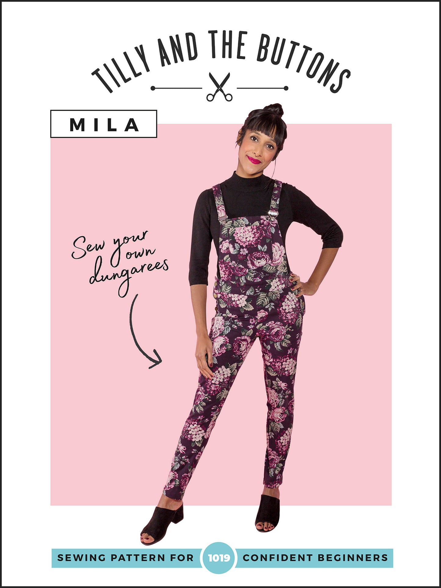 Mila Dungarees by Tilly and the Buttons