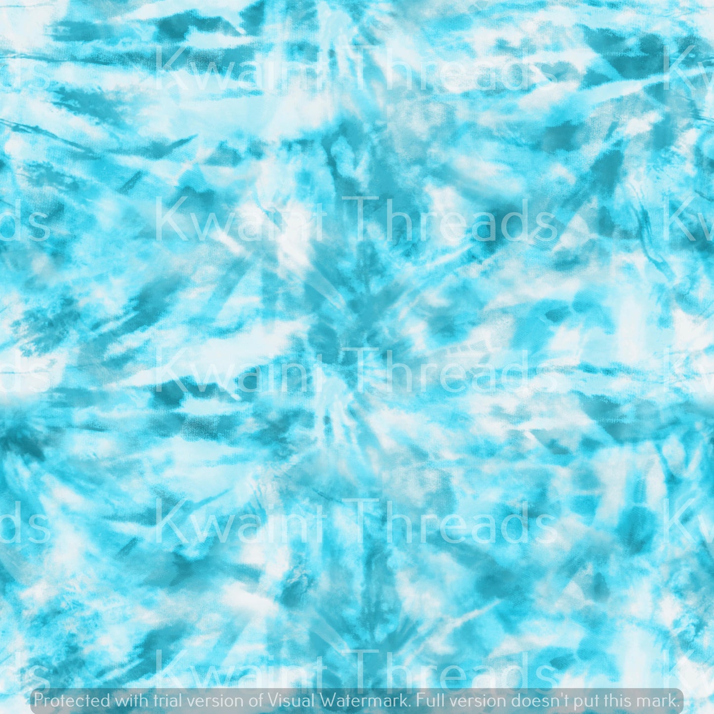 Magikel Tie Dye Beach Blue Monochrome Artist Print Pre Order