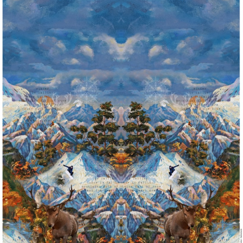 Stenzo Mountains Abstract