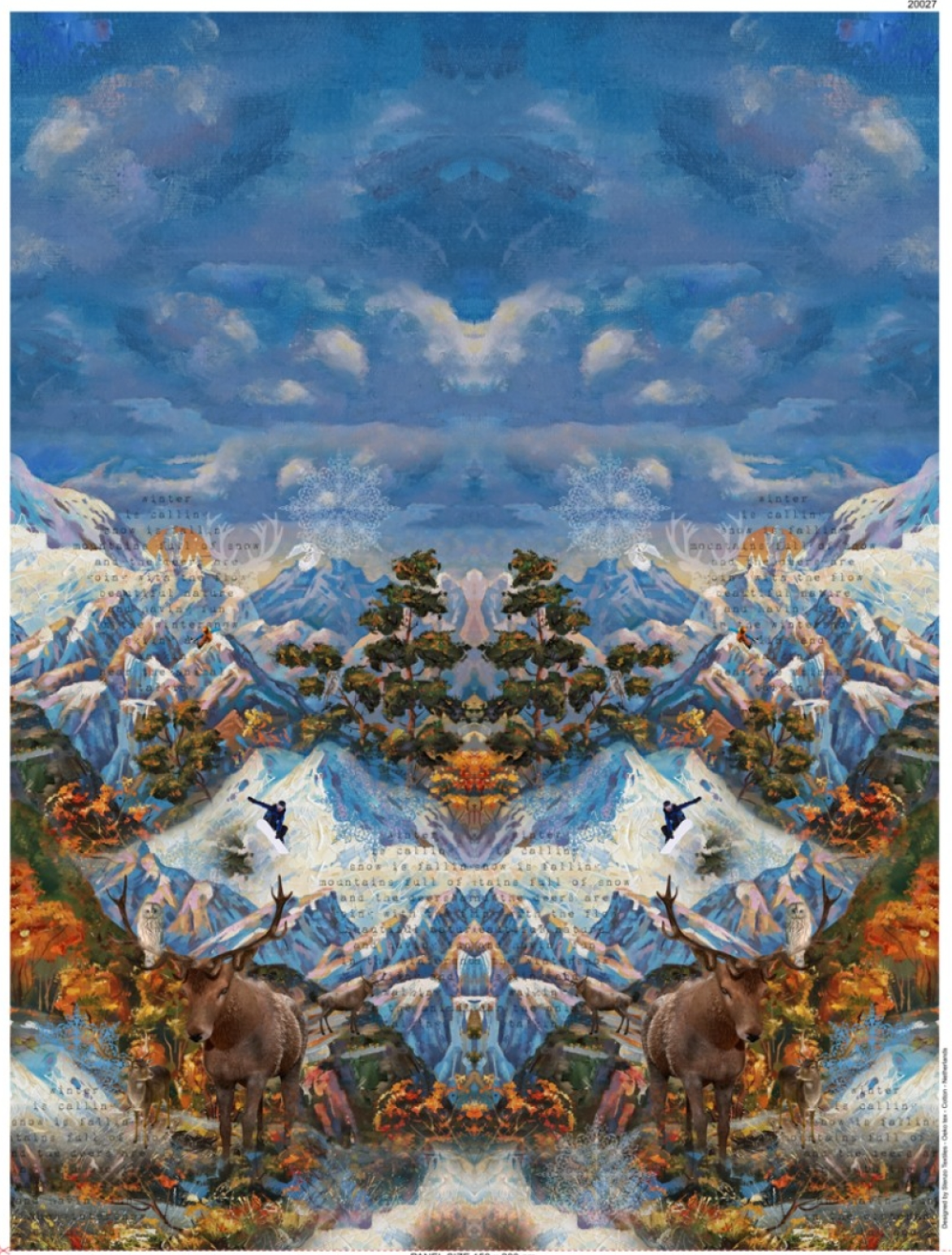 Stenzo Mountains Abstract