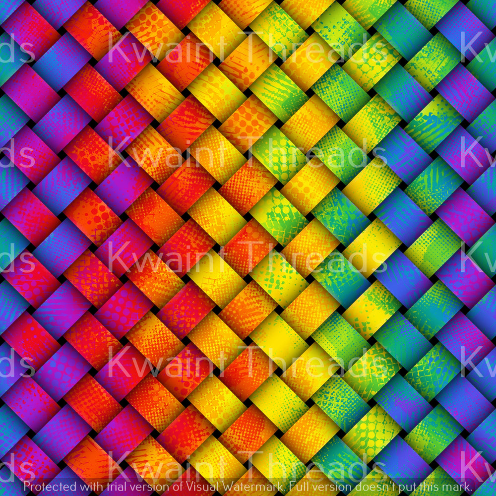 Kwaint Rainbow Weave Pre order