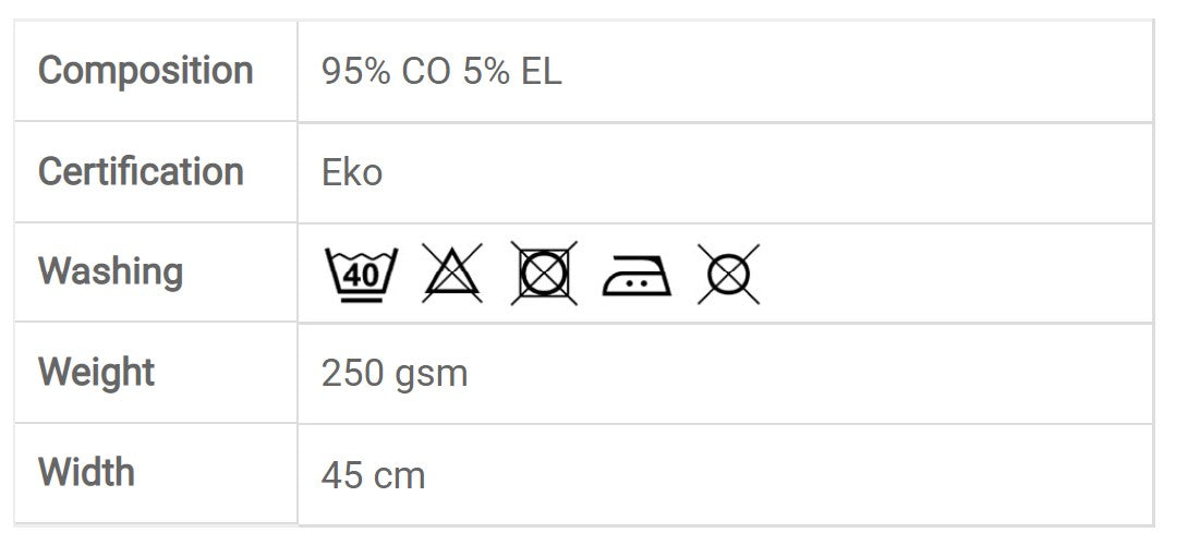 Euro Knit Orange Ribbing Cuffing Tube Neckband Fabric Ecocert Ribbing