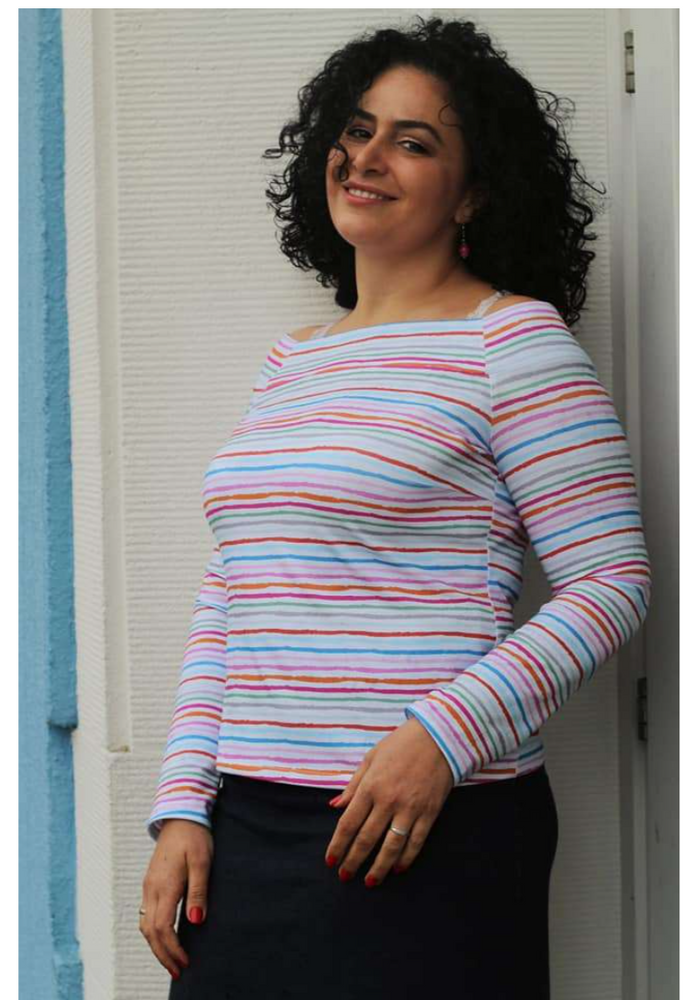 
                      
                        Lillestoff Colourful Stripes Organic Cotton Lycra Jersey Knit Fabric
                      
                    