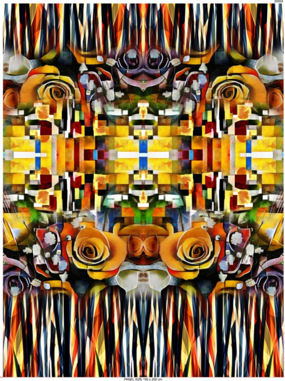 Stenzo Roses Abstract
