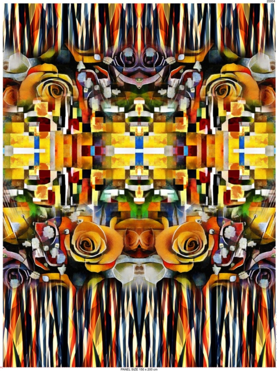 Stenzo Roses Abstract