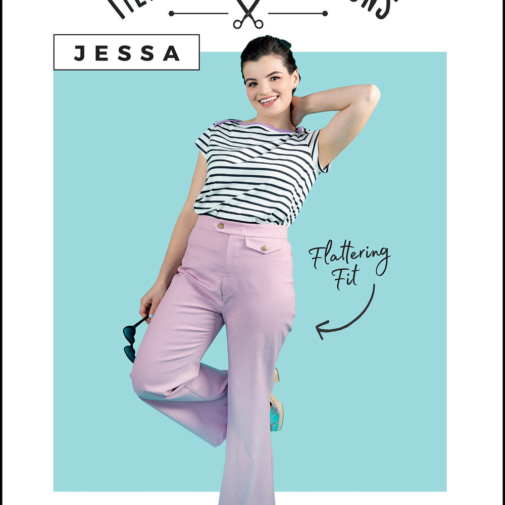 Jessa Pants by Tilly and the Buttons