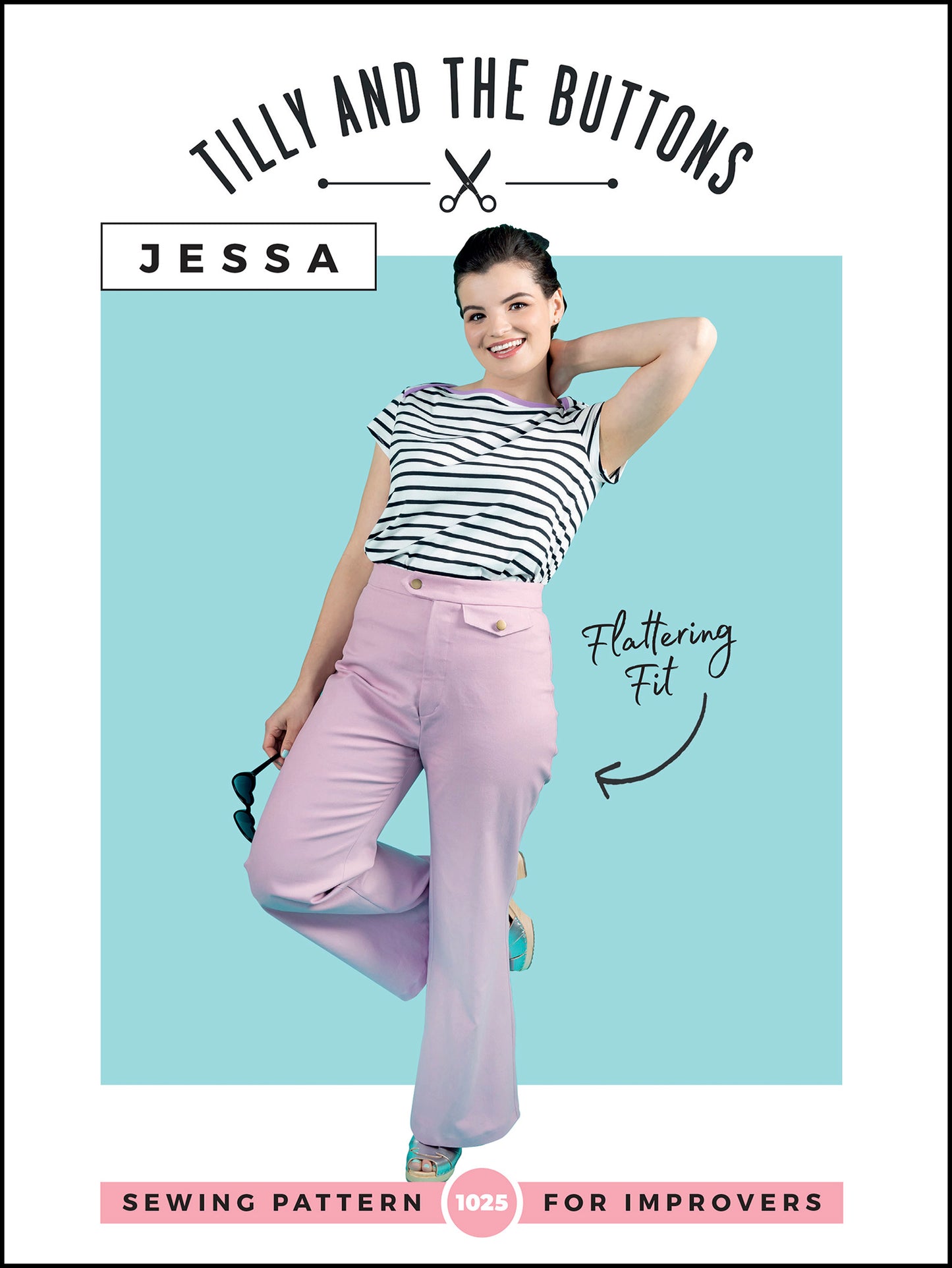 Jessa Pants by Tilly and the Buttons