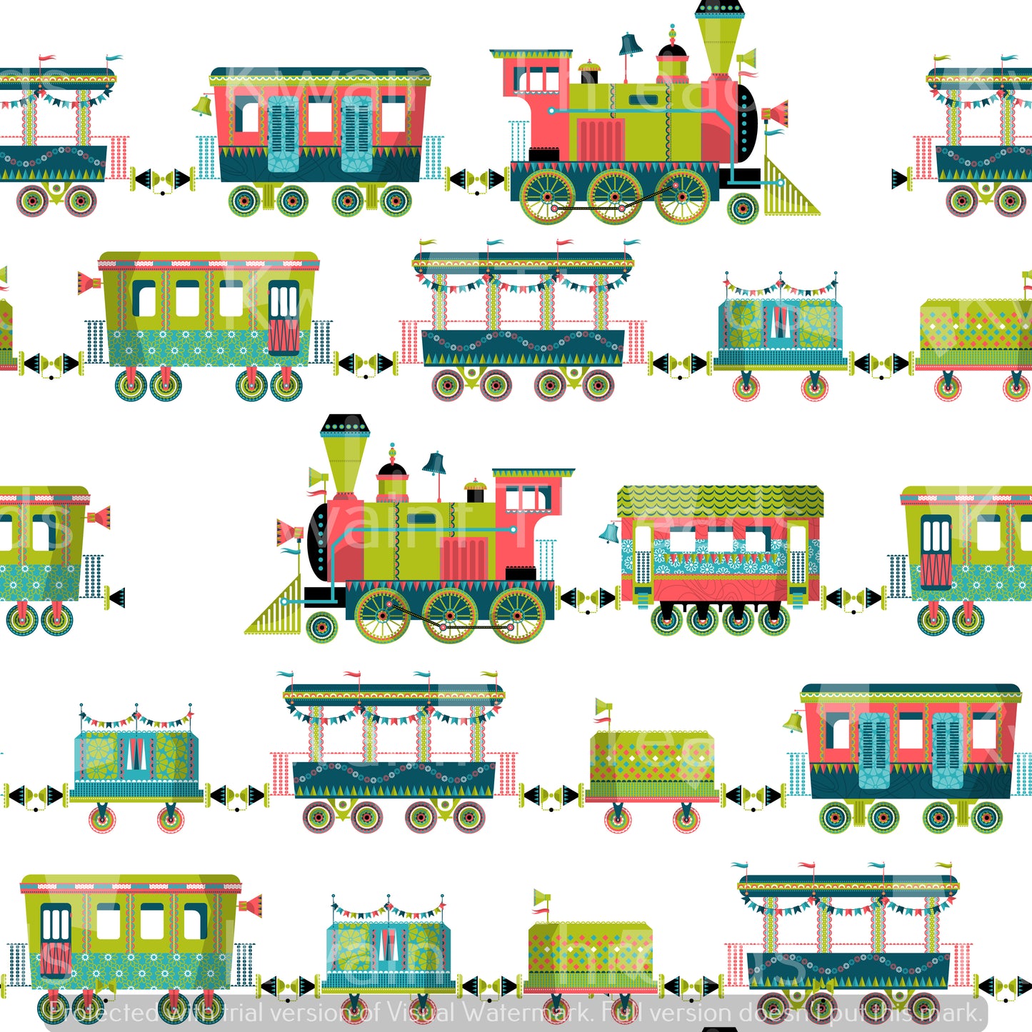 Kwaint Trains Automotive Preorder On Demand Printed