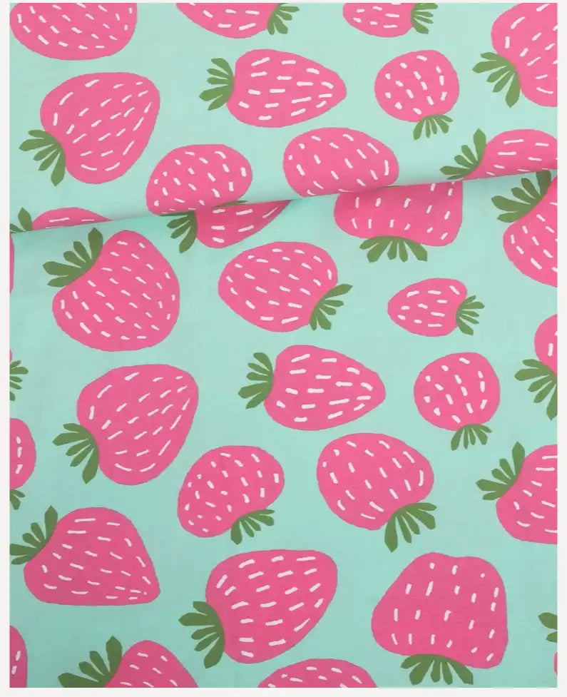 PaaPii Strawberries Mint Cotton Lycra