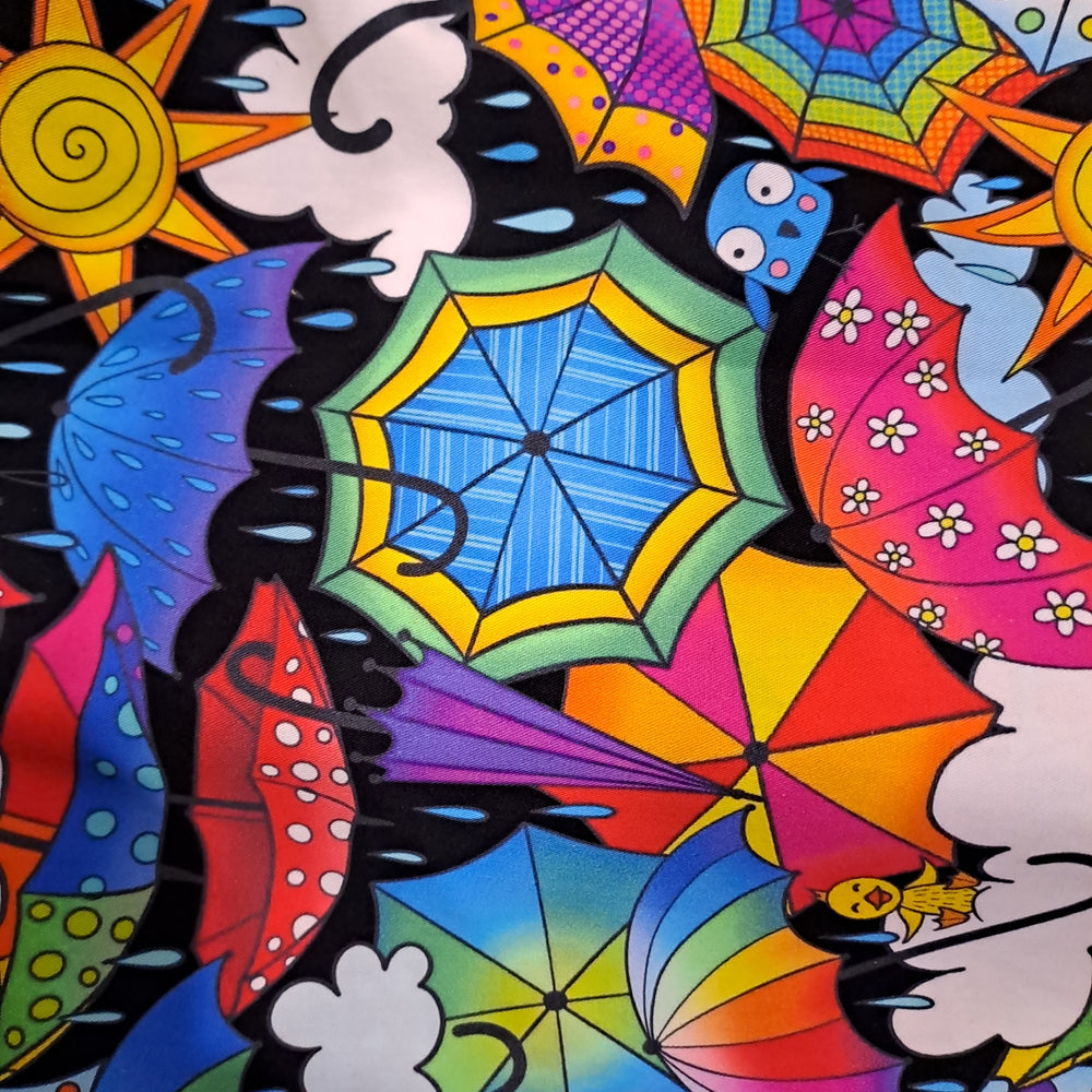Karly Art Umbrella Jumble 150gsm Twill