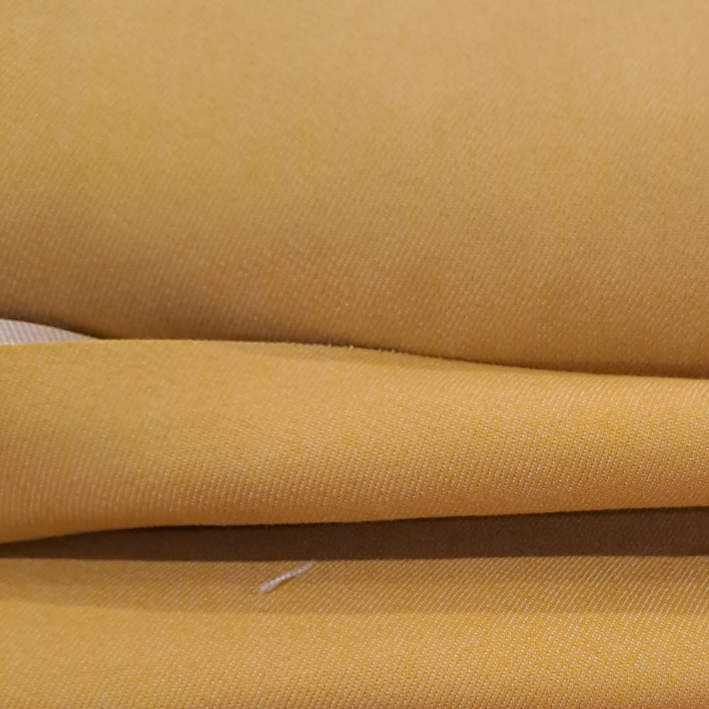 Ochre Mustard Yellow European Stretch Denim Coloured Denim Fabric