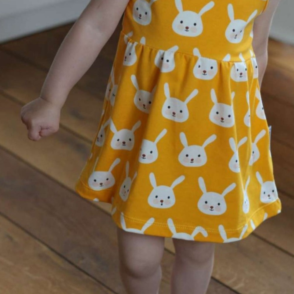 
                      
                        Lillestoff Fridolin Easter Bunny Yellow Organic French Terry Cotton Knit
                      
                    