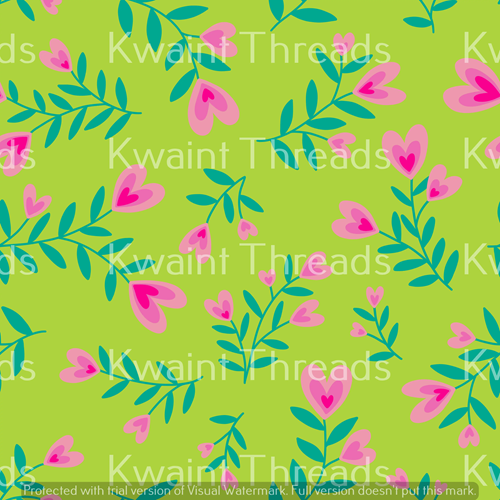 SuzzInColour Heart Floral Garden Preorder