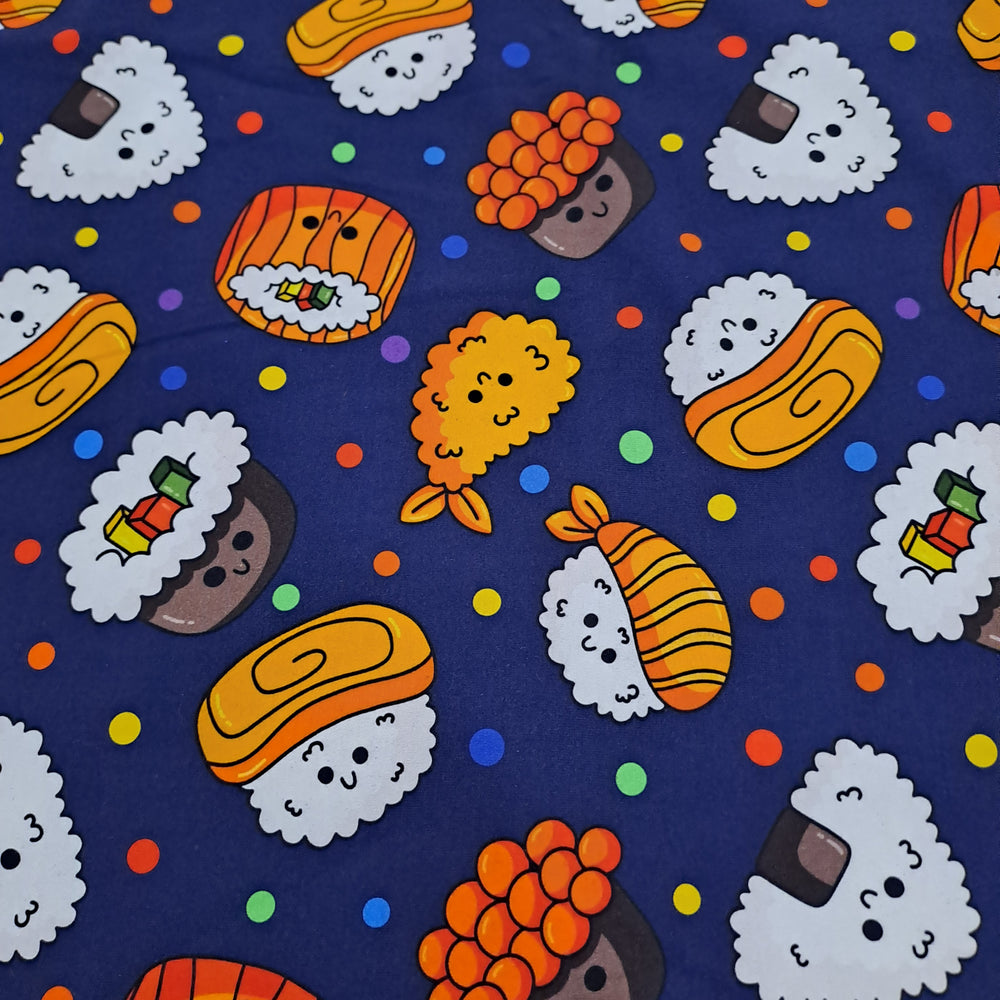 Fabric Mama Sushi 220gsm Cotton Lycra