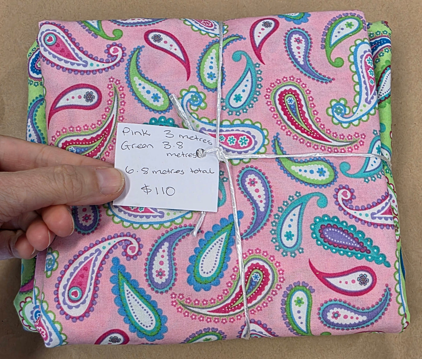 Paisley Bundle of Fabric