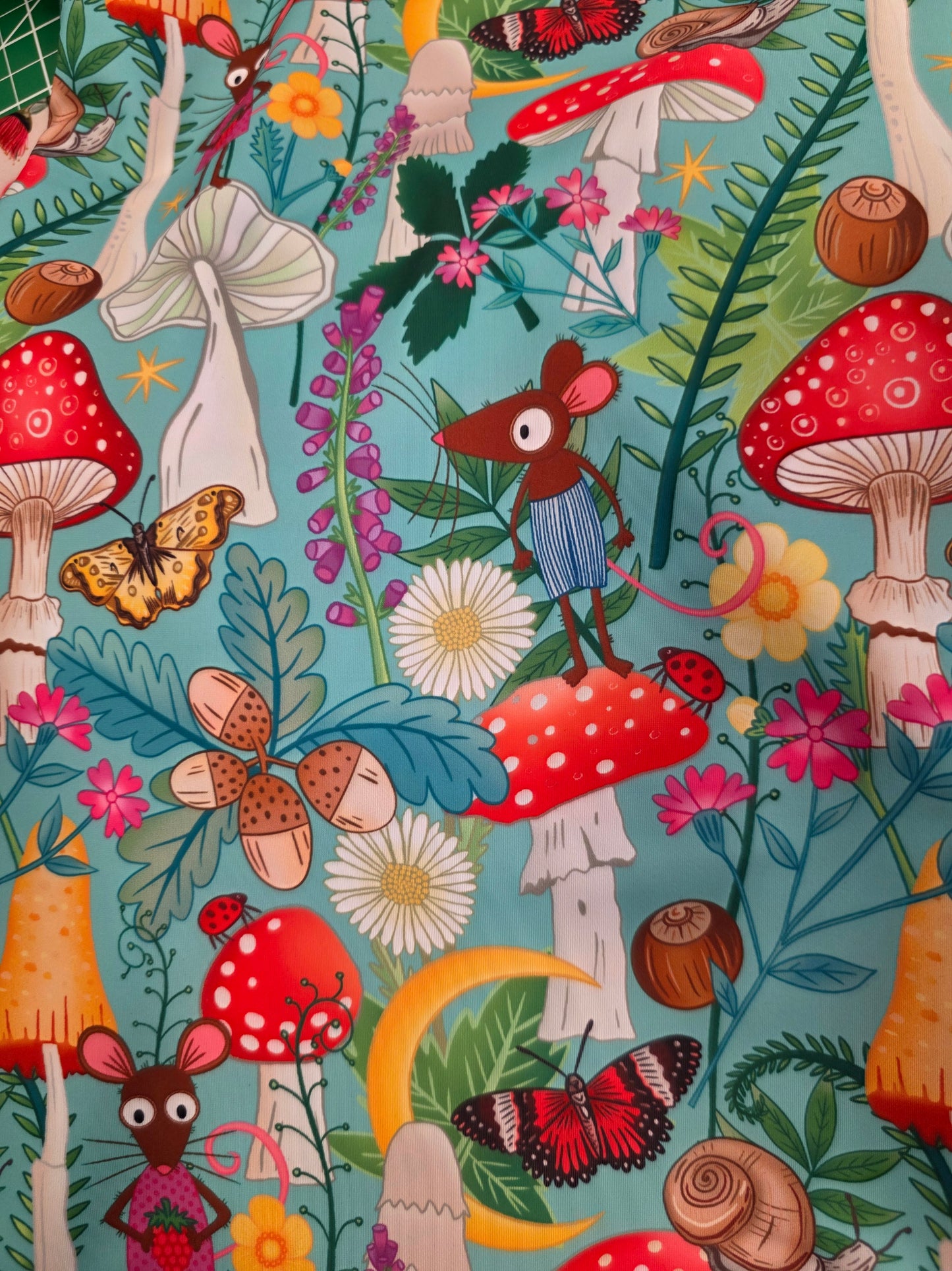 Karly Art Mouse and Mushrooms SPF50+ Swim