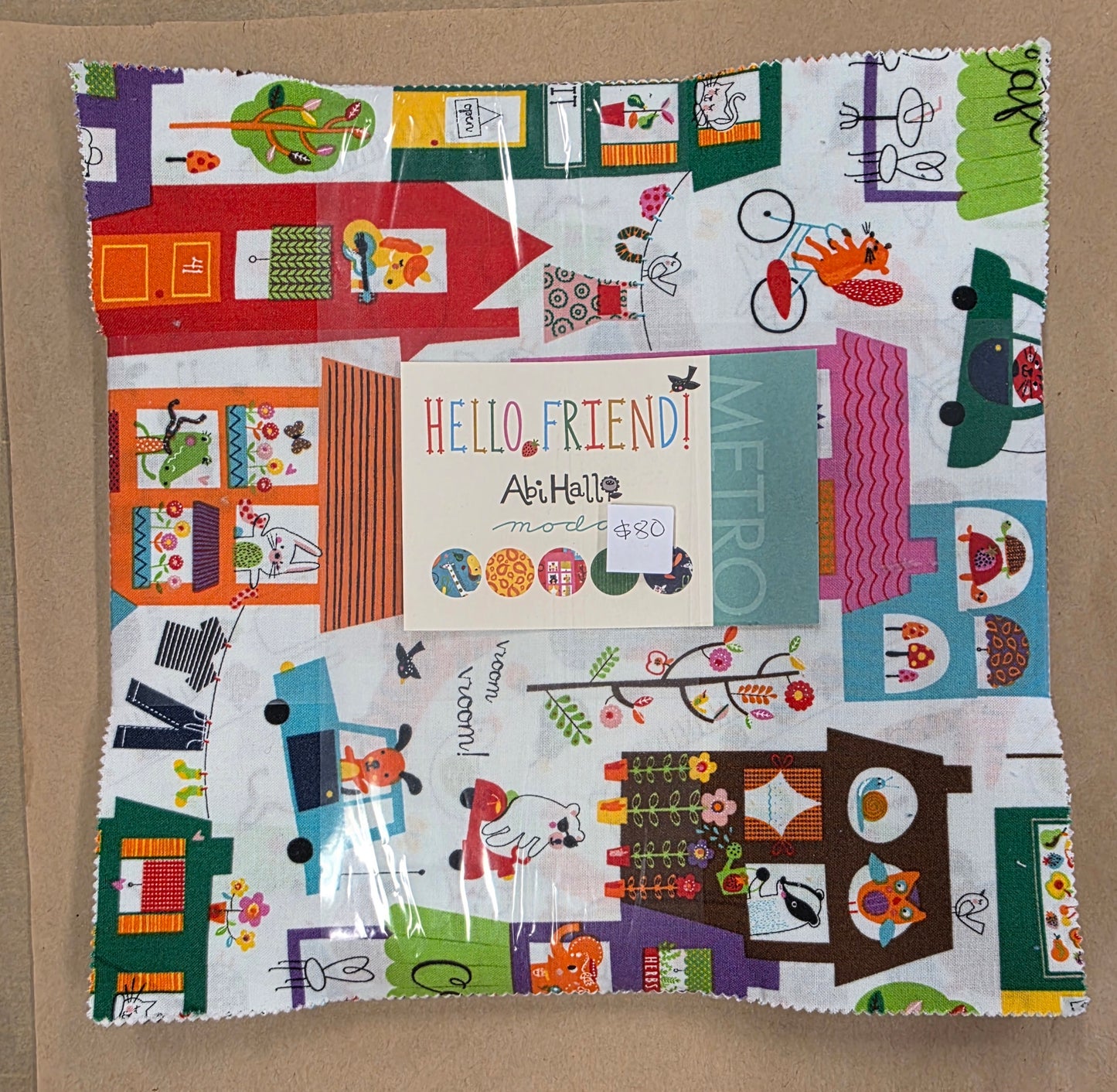 Moda Hello Friends Layer Cake