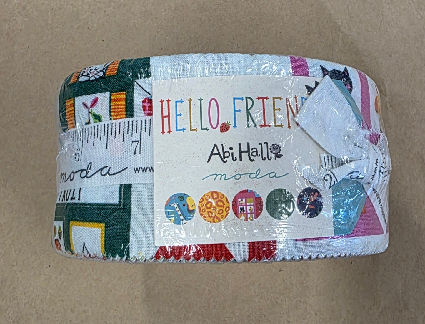 Moda Hello Friends Jelly Roll