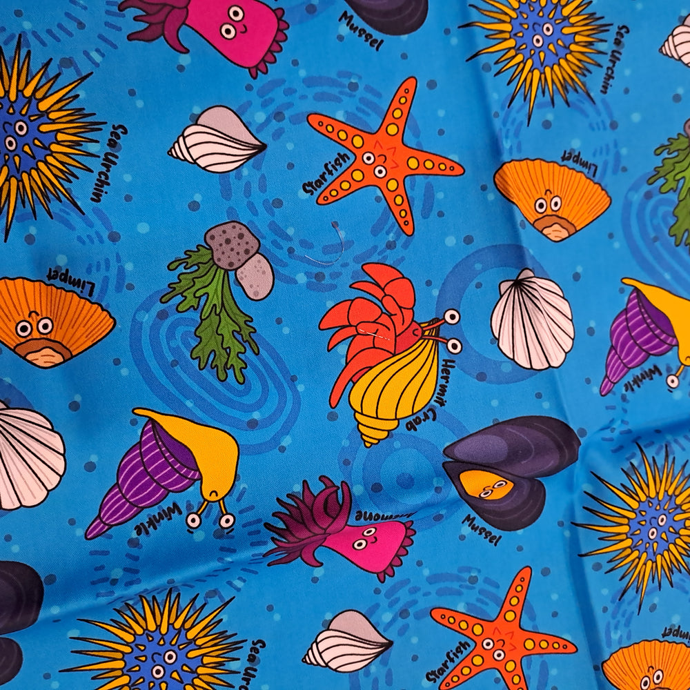 Fabric Mama Rockpooling 150gsm Twill
