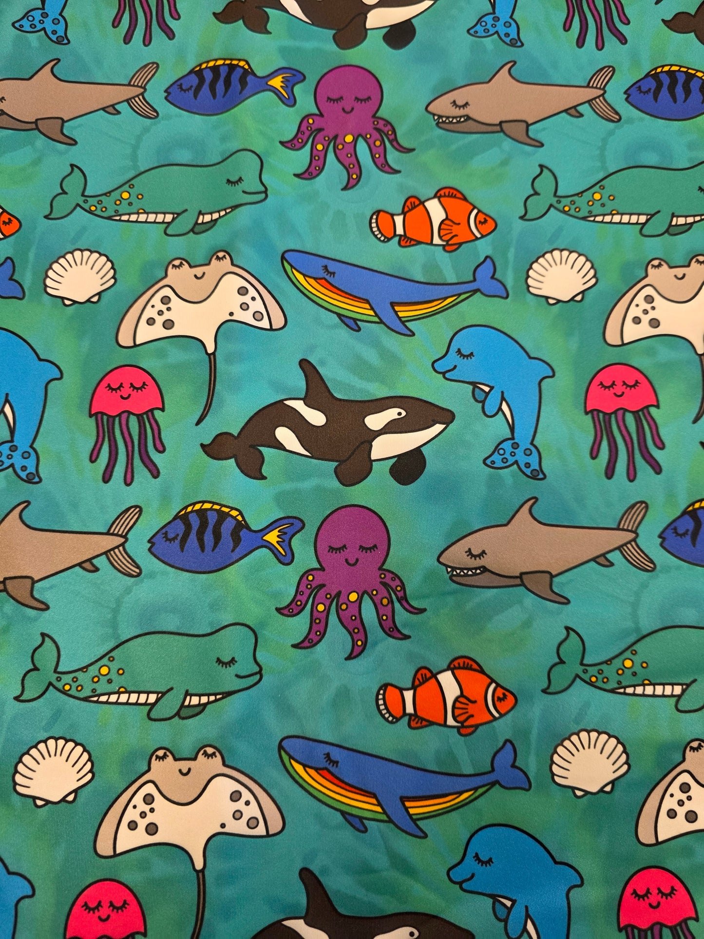 Fabric Mama Sea Creatures PUL