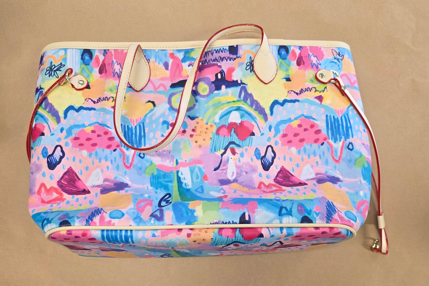 Kwaint Seagulls Day Out Large Ladies Bag with purse